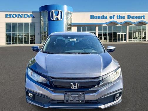 Lunar Silver Metallic 2019 Honda Civic Sport