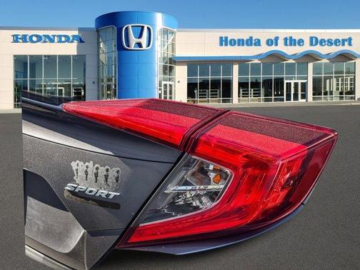 Lunar Silver Metallic 2019 Honda Civic Sport