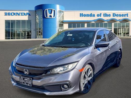 Lunar Silver Metallic 2019 Honda Civic Sport