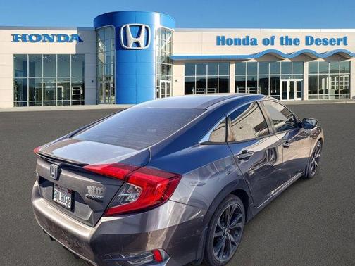 Lunar Silver Metallic 2019 Honda Civic Sport