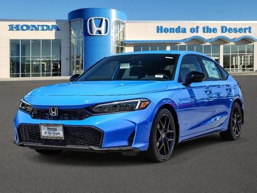 Boost Blue Pearl 2026 Honda Civic Sport