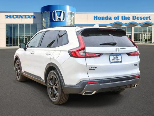 Platinum White Pearl 2026 Honda CR-V Hybrid Sport Touring