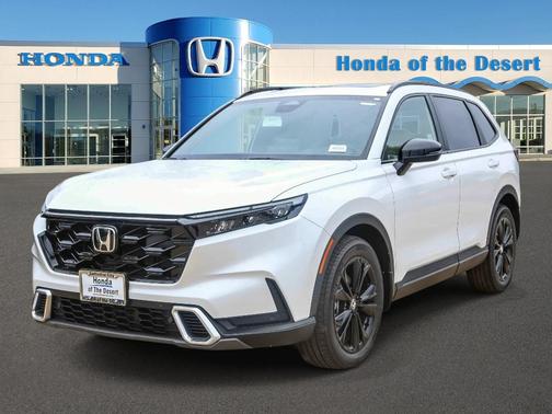 Platinum White Pearl 2026 Honda CR-V Hybrid Sport Touring