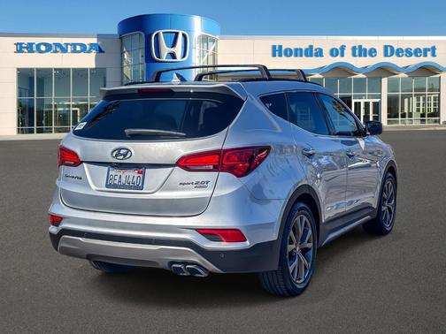 Sparkling Silver 2018 Hyundai Santa Fe Sport 2.0L Turbo Ultimate