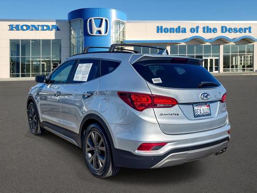 Sparkling Silver 2018 Hyundai Santa Fe Sport 2.0L Turbo Ultimate