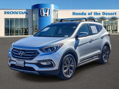 Sparkling Silver 2018 Hyundai Santa Fe Sport 2.0L Turbo Ultimate