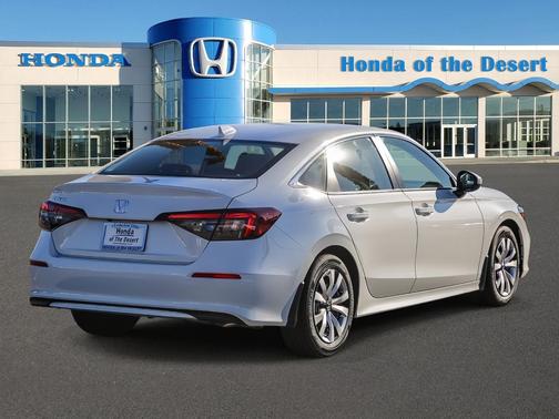 Platinum White Pearl 2026 Honda Civic LX