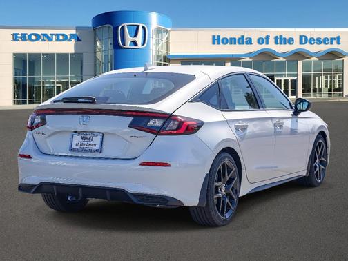 Platinum White Pearl 2026 Honda Civic Sport