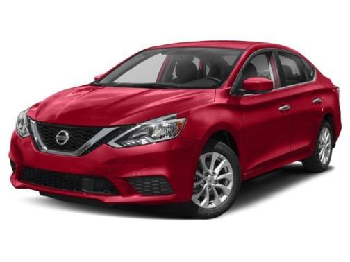 Scarlet Ember 2019 Nissan Sentra SV
