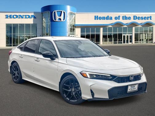 Platinum White Pearl 2026 Honda Civic Sport