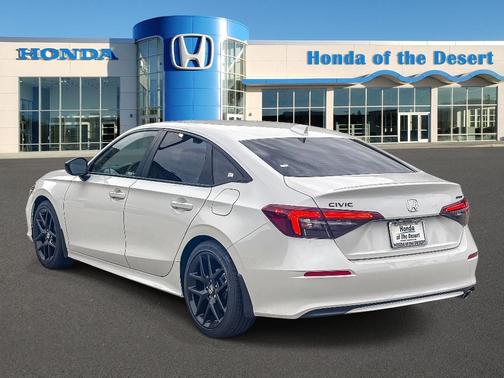 Platinum White Pearl 2026 Honda Civic Sport