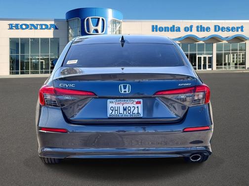 Meteorite Gray Metallic 2023 Honda Civic Sport