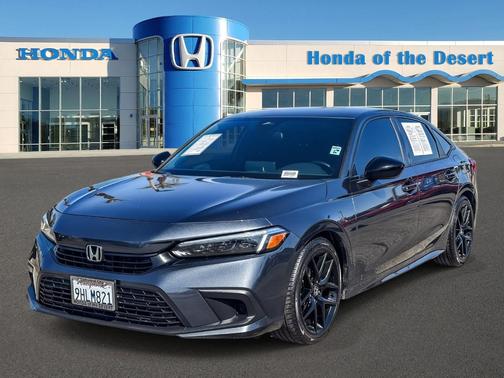 Meteorite Gray Metallic 2023 Honda Civic Sport