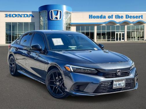 Meteorite Gray Metallic 2023 Honda Civic Sport