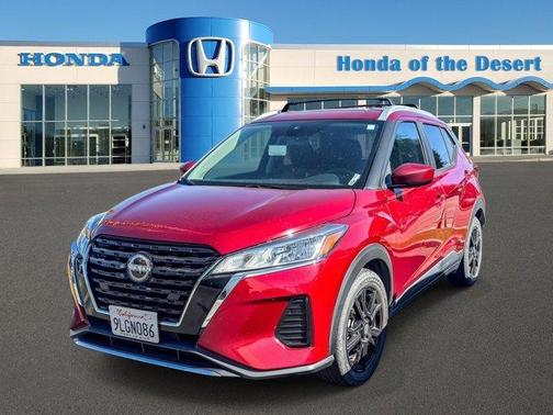 Scarlet Ember 2023 Nissan Kicks SV