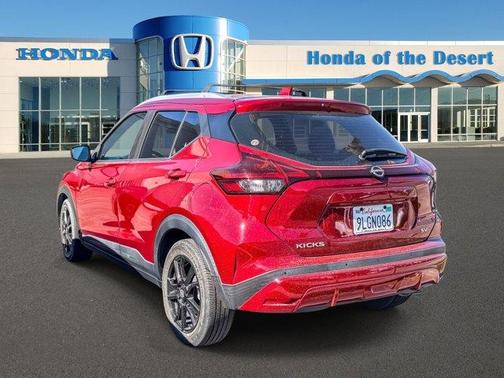 Scarlet Ember 2023 Nissan Kicks SV