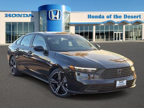 Crystal Black Pearl 2026 Honda Accord Hybrid Sport