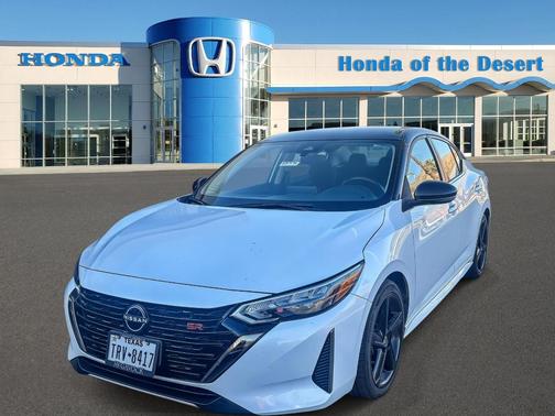 White 2024 Nissan Sentra SR