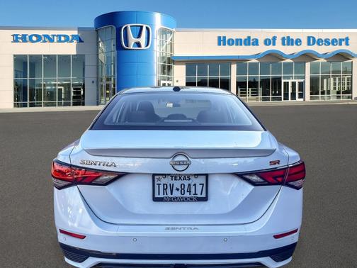 White 2024 Nissan Sentra SR
