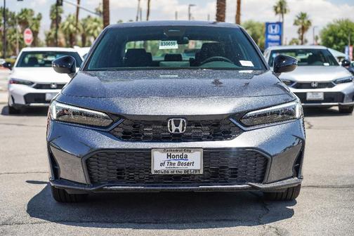 Meteorite Gray Metallic 2026 Honda Civic Hybrid Sport