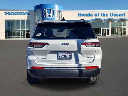 Bright White Clearcoat 2021 Jeep Grand Cherokee L Limited