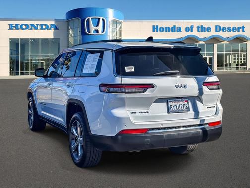 Bright White Clearcoat 2021 Jeep Grand Cherokee L Limited