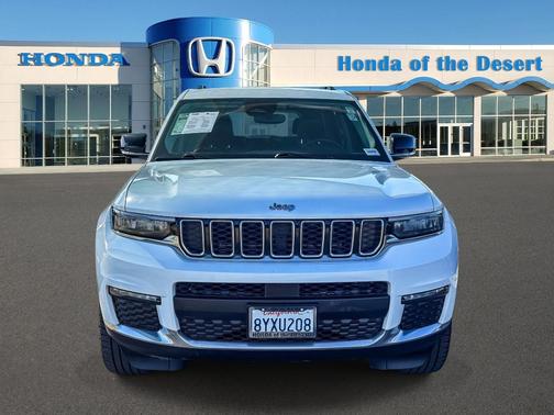 Bright White Clearcoat 2021 Jeep Grand Cherokee L Limited