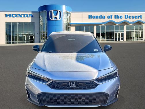 Solar Silver Metallic 2025 Honda Civic Hybrid