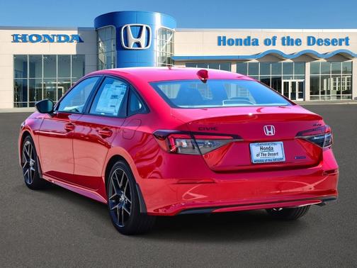 Rallye Red 2026 Honda Civic Hybrid Sport