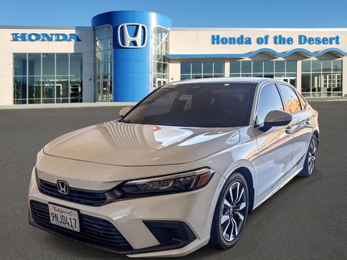 Platinum White Pearl 2024 Honda Civic EX