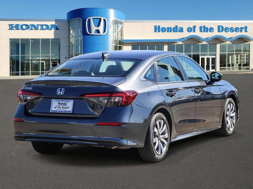 Meteorite Gray Metallic 2026 Honda Civic LX