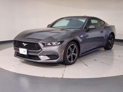 Carbonized Gray Metallic 2024 Ford Mustang EcoBoost
