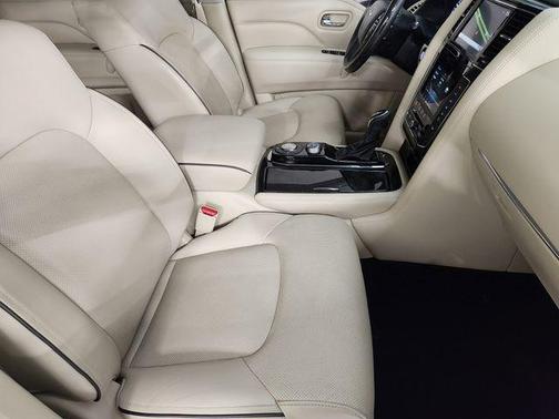 Moonstone White 2020 INFINITI QX80 Luxe