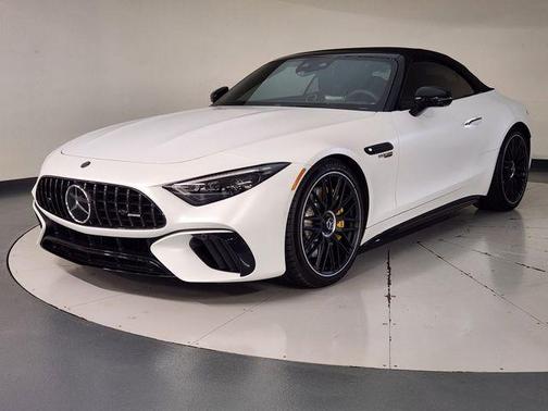 Moonlight White 2026 Mercedes-Benz AMG SL 55 Base