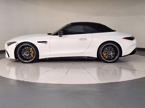 Moonlight White 2026 Mercedes-Benz AMG SL 55 Base