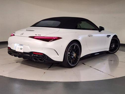 Moonlight White 2026 Mercedes-Benz AMG SL 55 Base