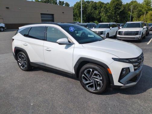 Serenity White Pearl 2025 Hyundai TUCSON Limited