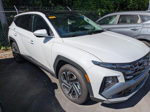 Serenity White Pearl 2025 Hyundai TUCSON Limited