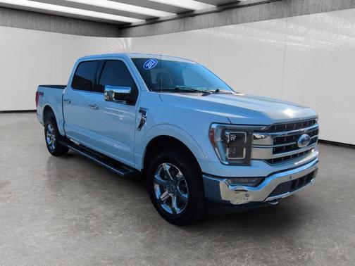 Star White Metallic Tri-Coat 2023 Ford F-150 Lariat