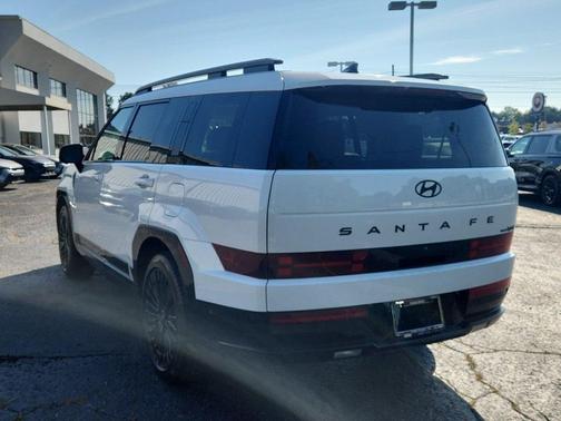 Serenity White 2026 Hyundai SANTA FE HEV Calligraphy