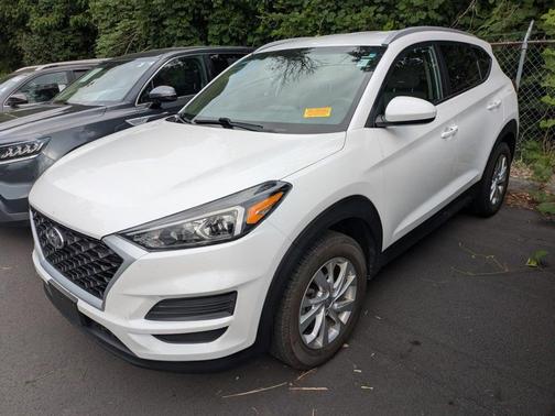 White Cream 2021 Hyundai TUCSON Value