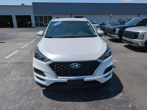 White Cream 2021 Hyundai TUCSON Value