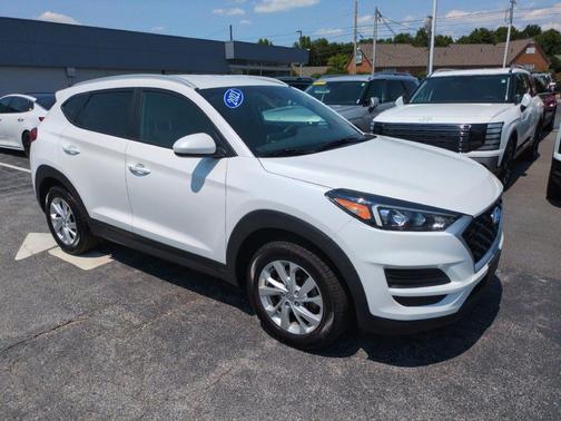 White Cream 2021 Hyundai TUCSON Value