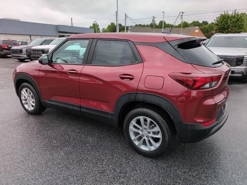 Crimson Metallic 2024 Chevrolet Trailblazer LS