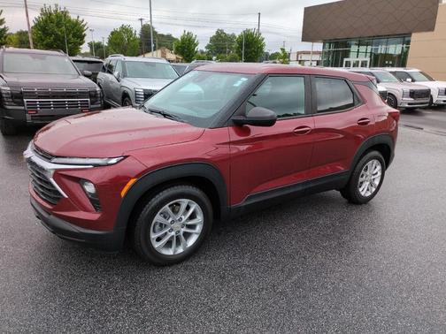 Crimson Metallic 2024 Chevrolet Trailblazer LS