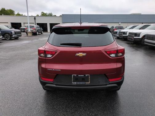 Crimson Metallic 2024 Chevrolet Trailblazer LS
