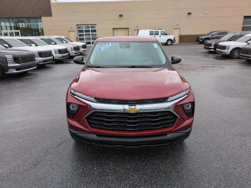 Crimson Metallic 2024 Chevrolet Trailblazer LS