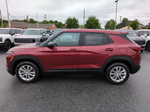 Crimson Metallic 2024 Chevrolet Trailblazer LS