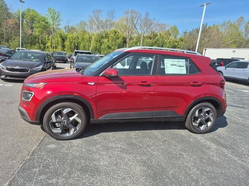 Ultimate Red 2025 Hyundai VENUE Limited