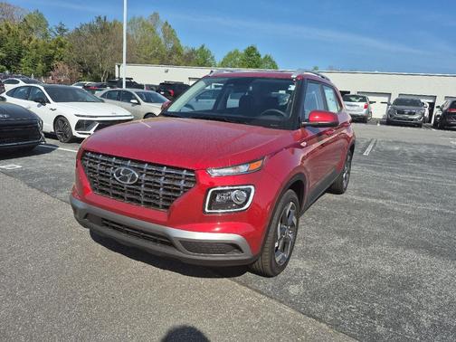 Ultimate Red 2025 Hyundai VENUE Limited